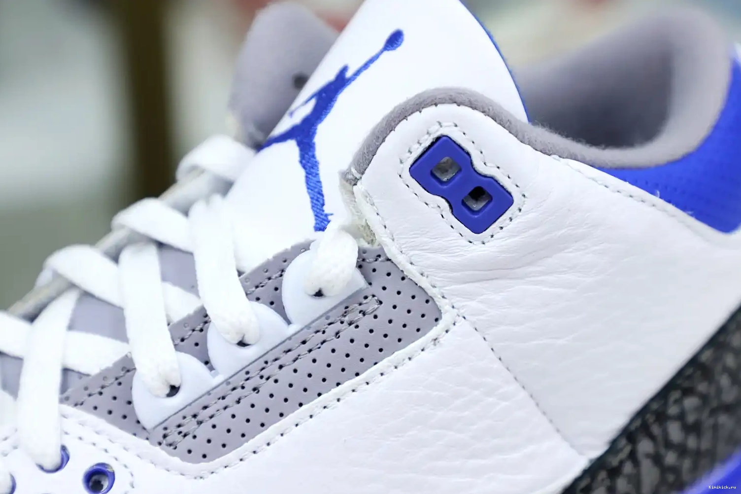 AIR JORDAN 3 RETRO 'RACER BLUE' Kimikick 0603